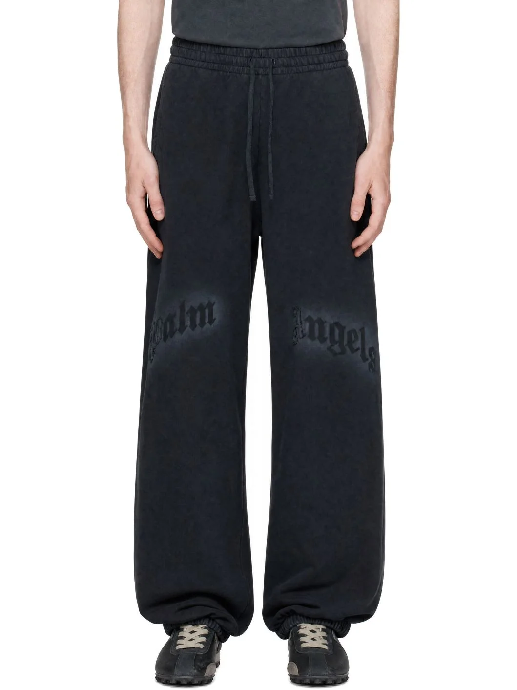 Gray Patch PA Baggy Sweatpants - 1