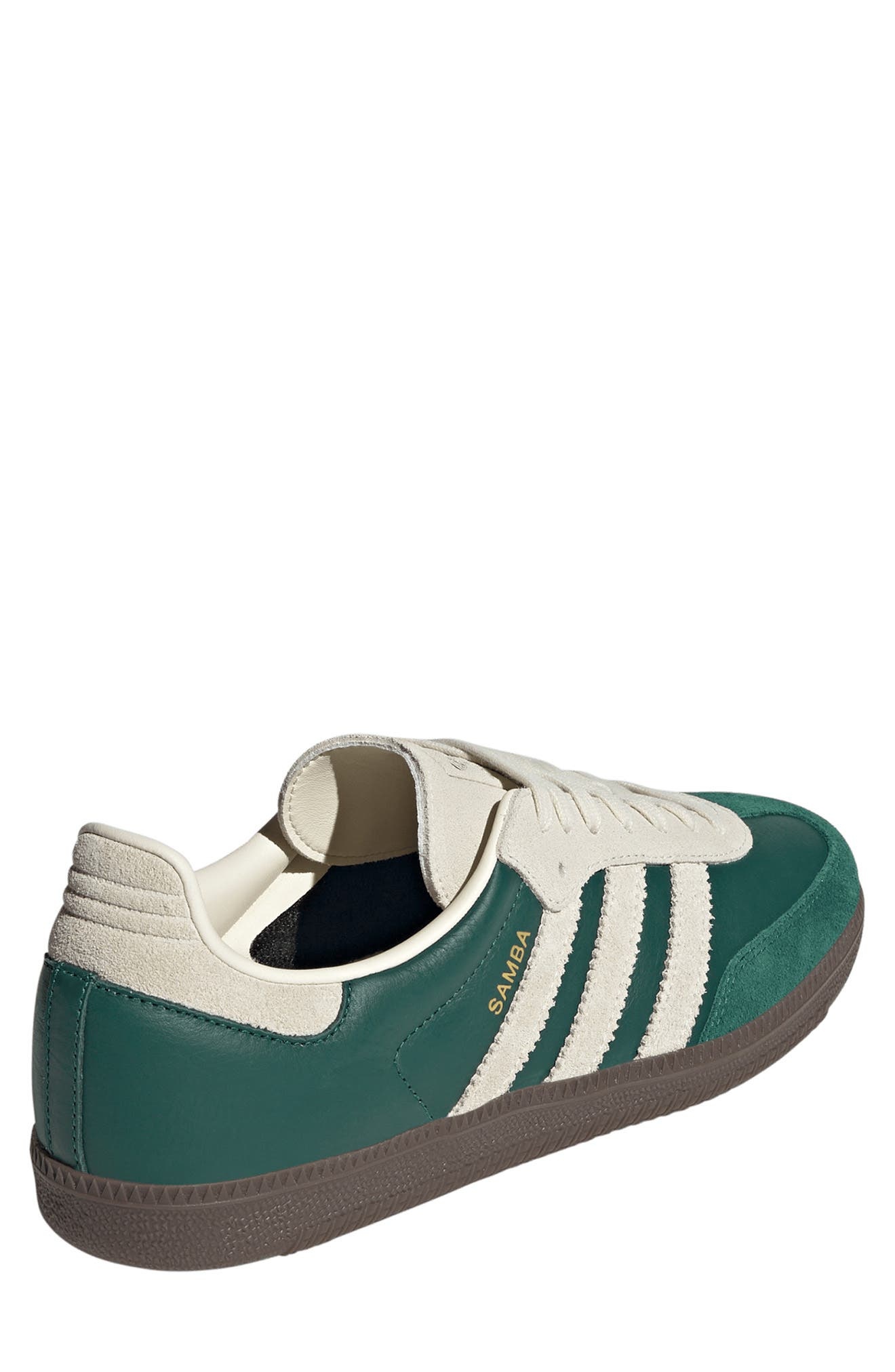 adidas Samba OG Sneaker in Collegiate Green/cream White at Nordstrom - 2