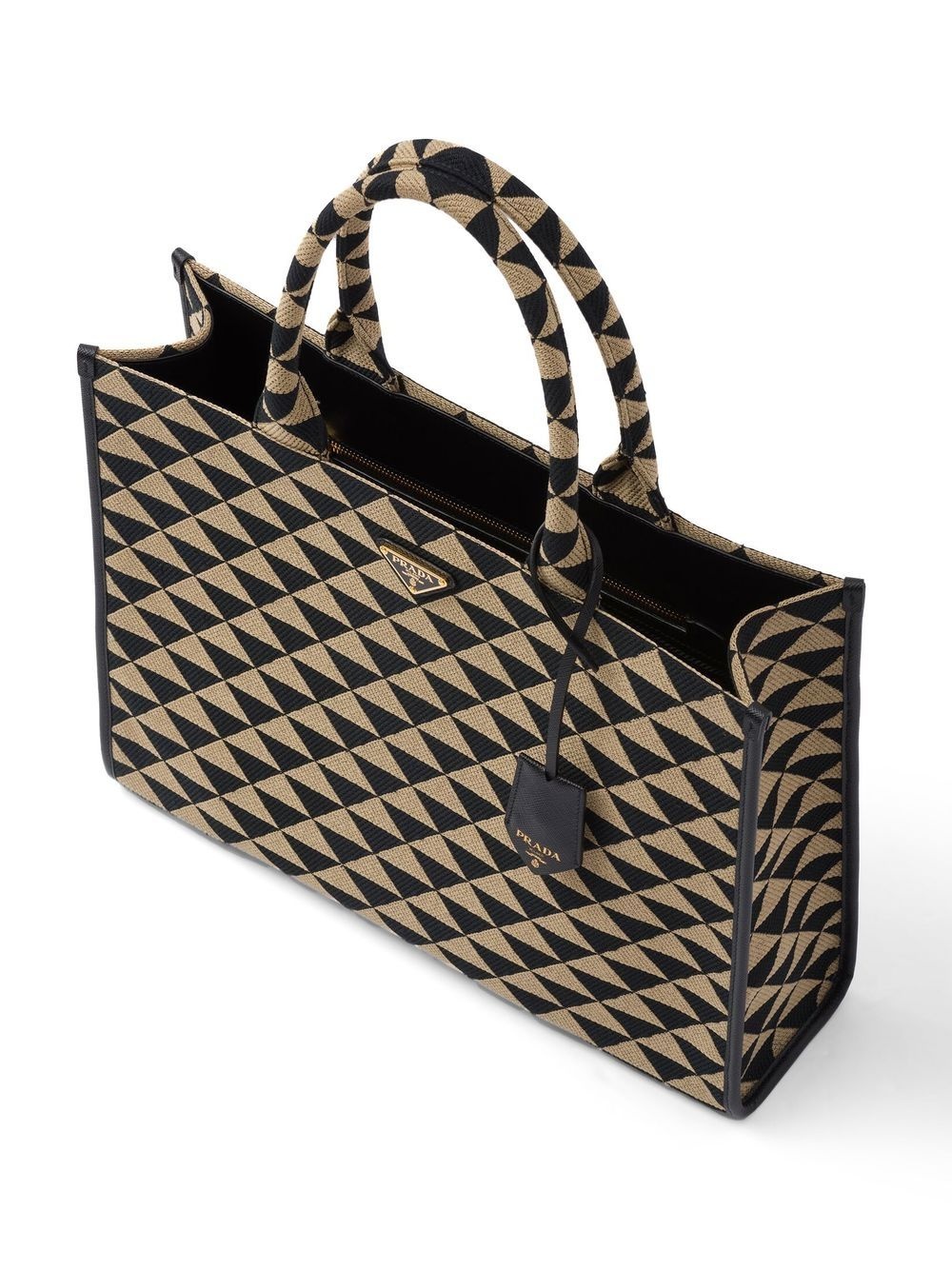 Symbole triangle-pattern tote bag - 5