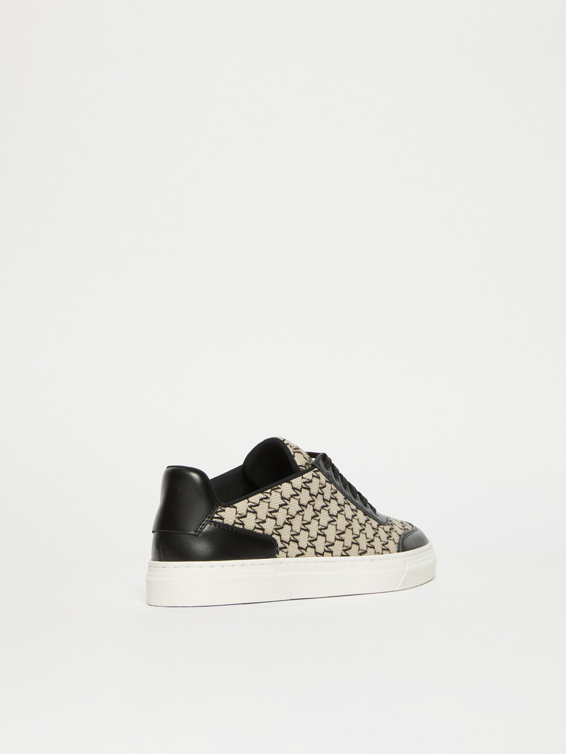CITYSNEAKER Jacquard-knit monogram sneakers 3