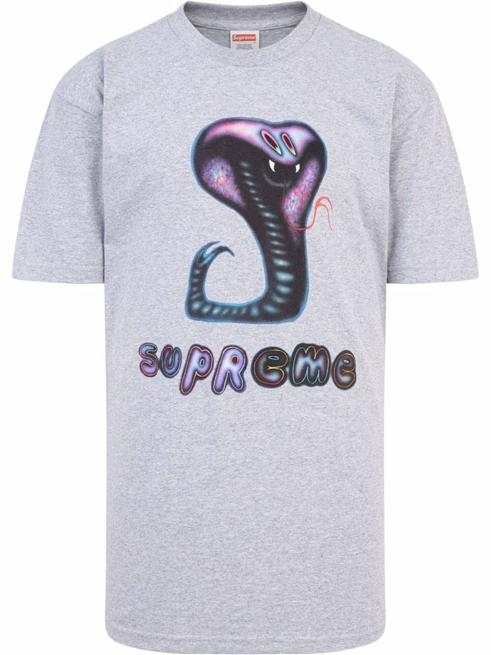 Snake print T-shirt - 1