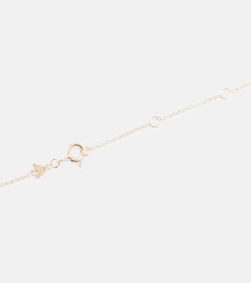ALIITA Tequila 9kt yellow gold necklace with enamel outlook