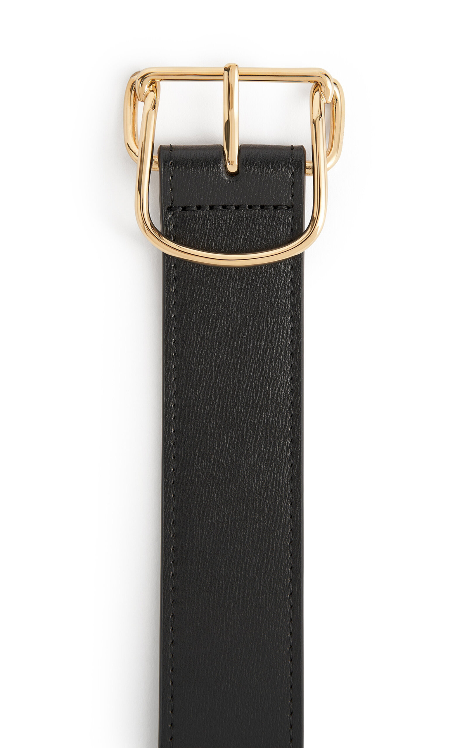Swirl Leather Belt black - 6