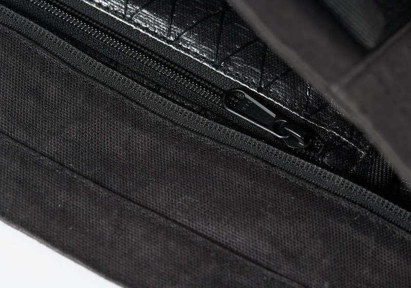 PALACE X-PAC COTTON CANVAS SHOPPER BAG BLACK 7