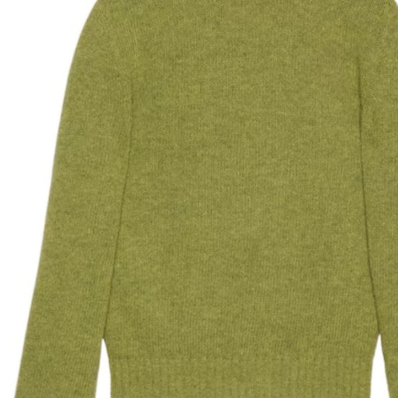 Gucci Logo Embroidery Wool Sweater 'Green' 763365-XKDNV-3553 - 3
