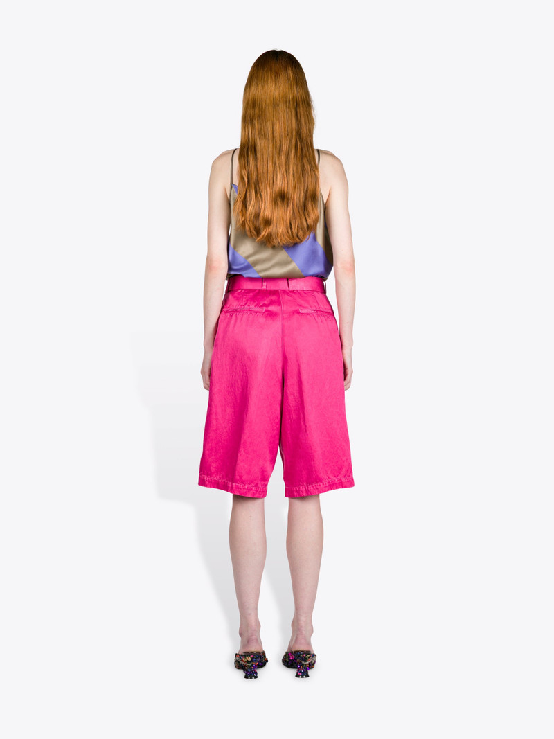 BELTED OVERDYED SHORTS 4