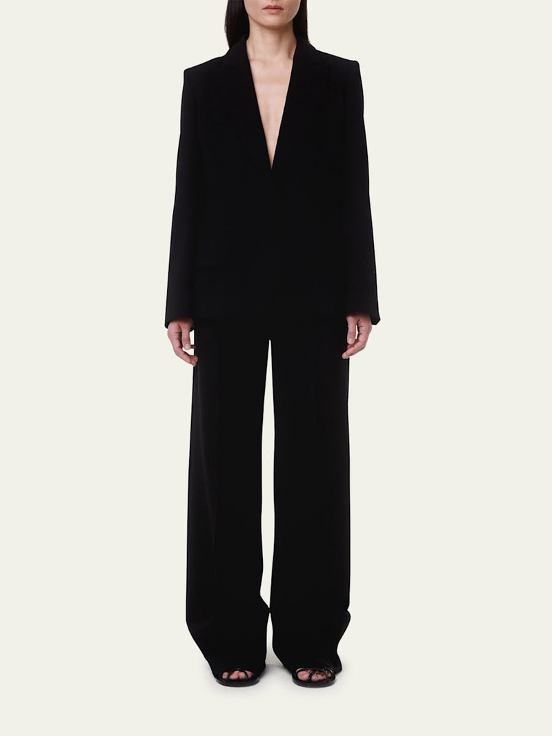 Another Tomorrow Doppio Tailored Blazer Jacket outlook