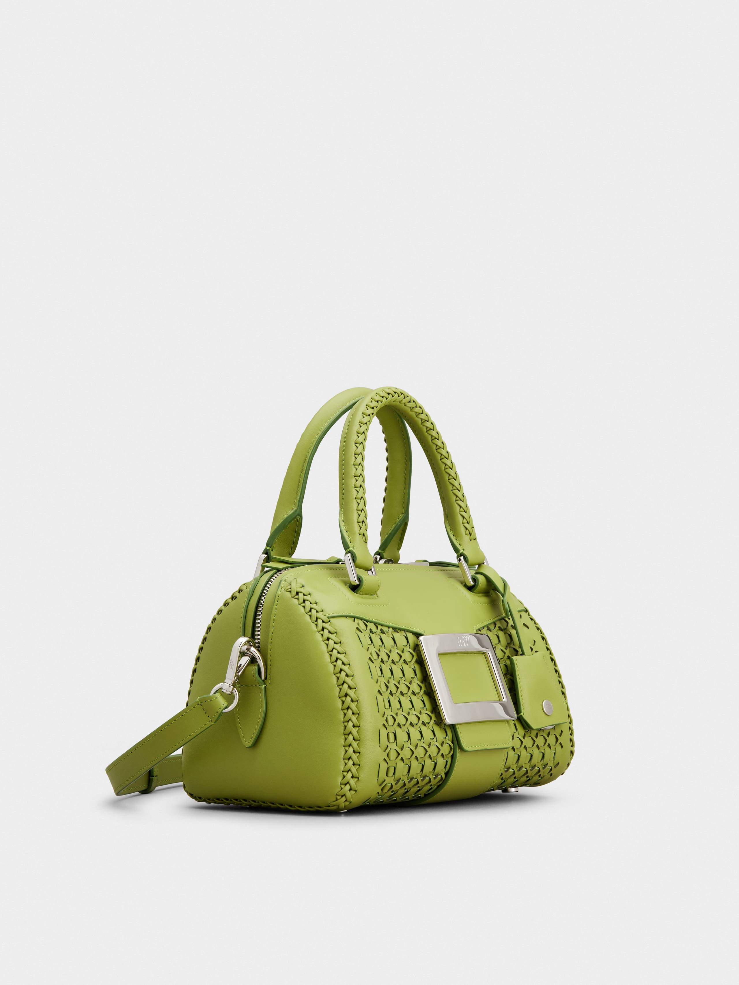 Belle Vivier Bag in braided leather - 3