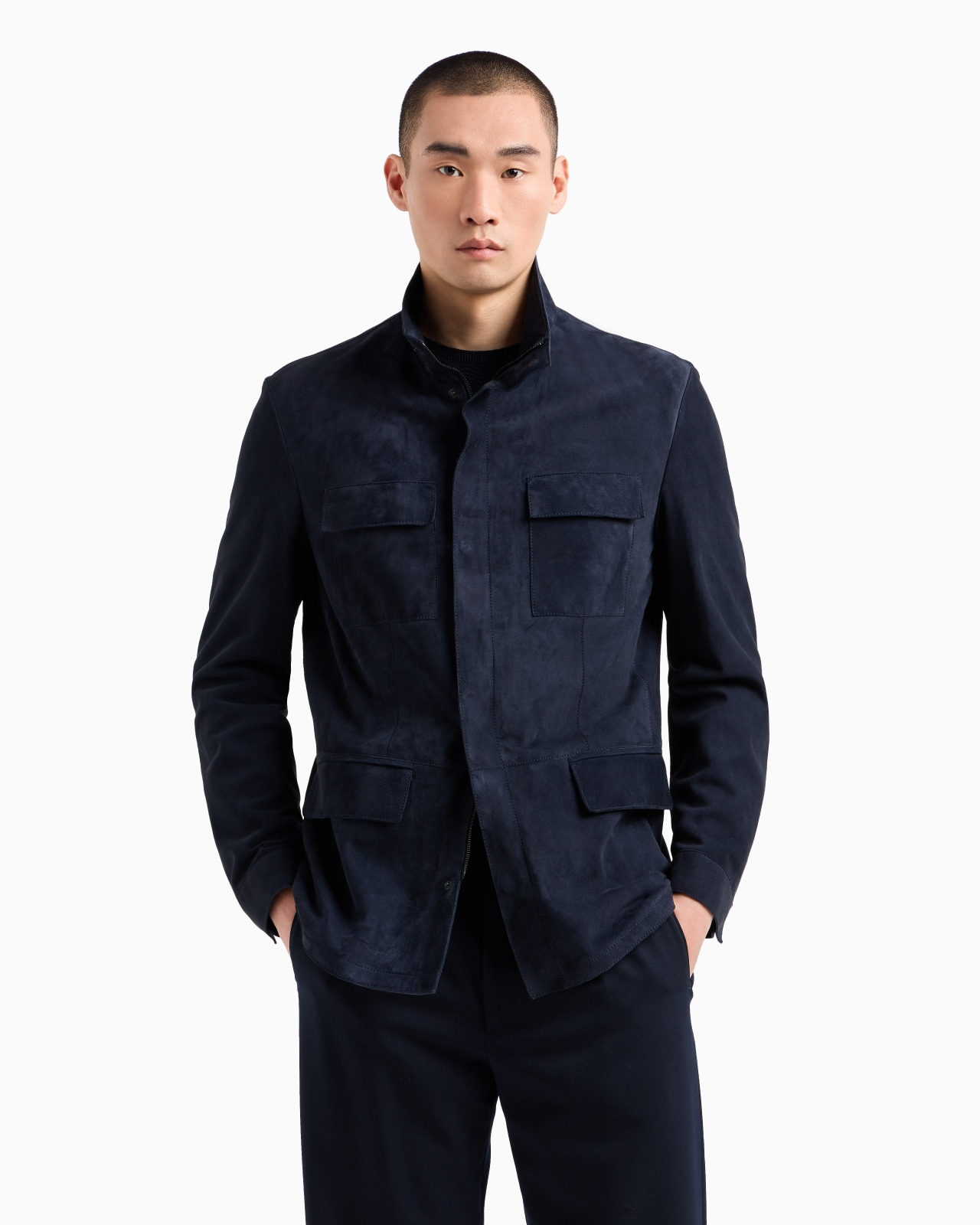 SUEDE SAFARI JACKET - 4