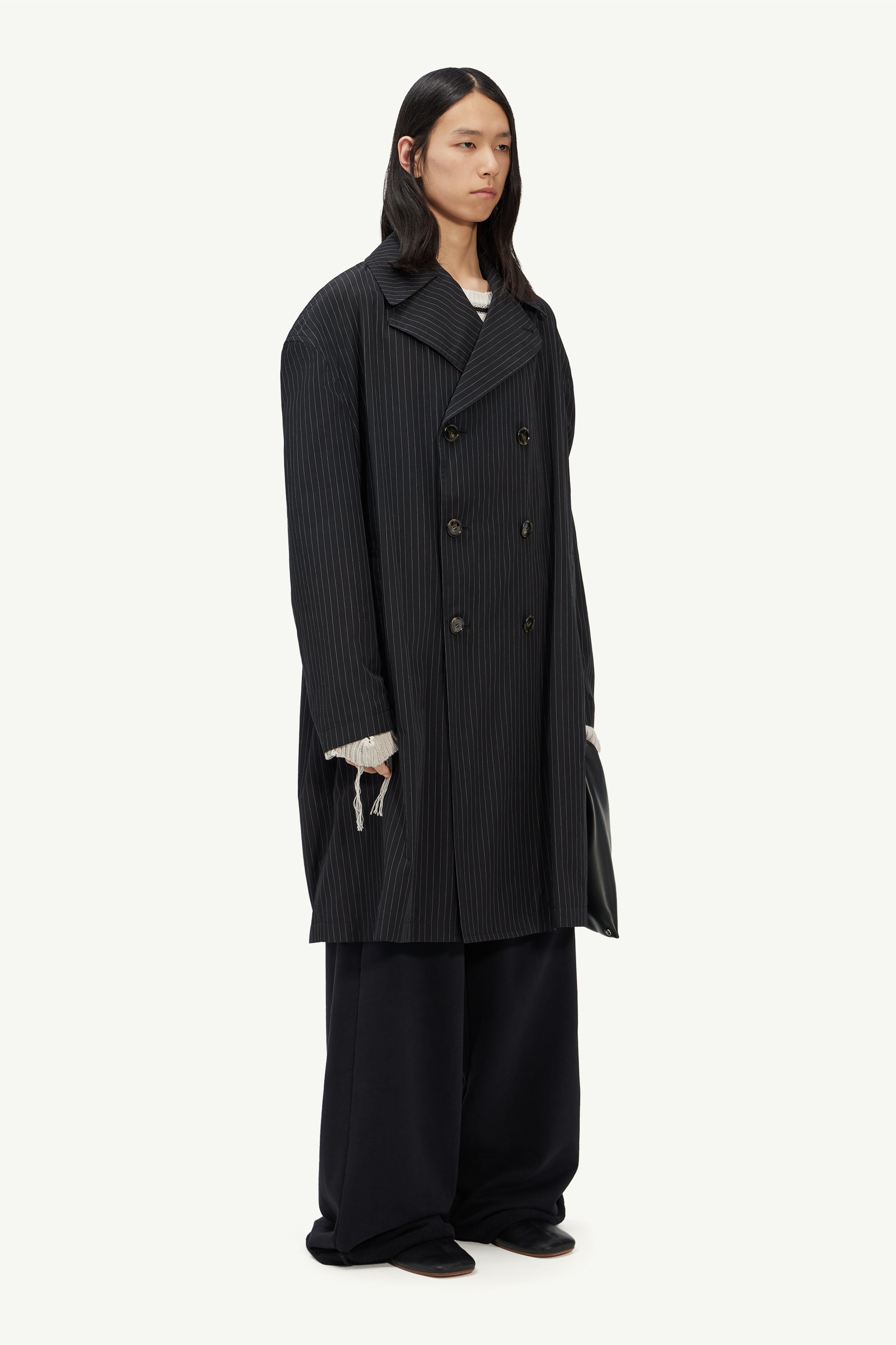 Double-breasted trench coat - 7