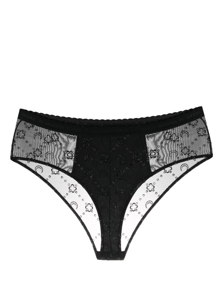 MARINE SERRE LOGO MESH BRIEF - 1