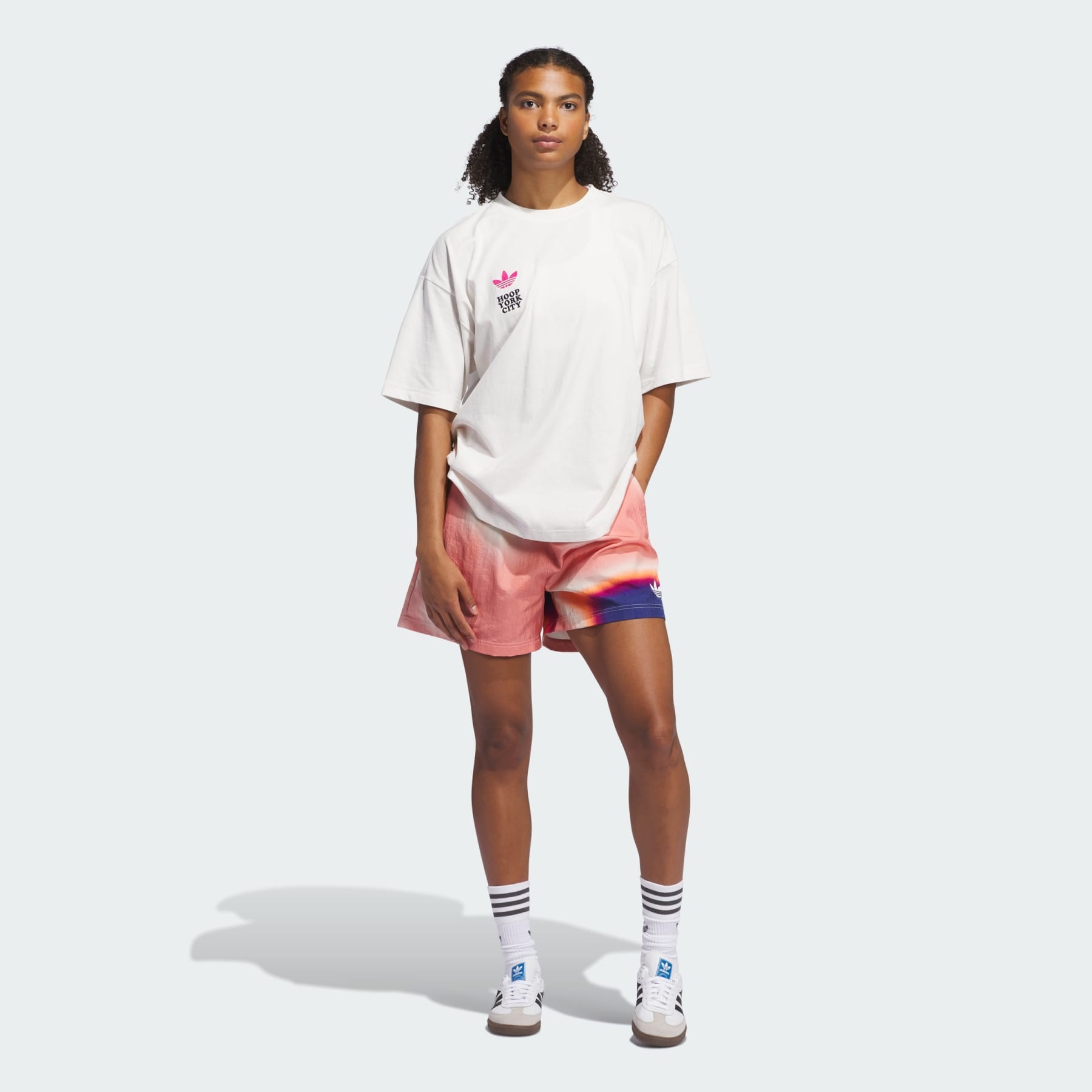 Hoop York City Allover Print Shorts (Gender Neutral) - 5