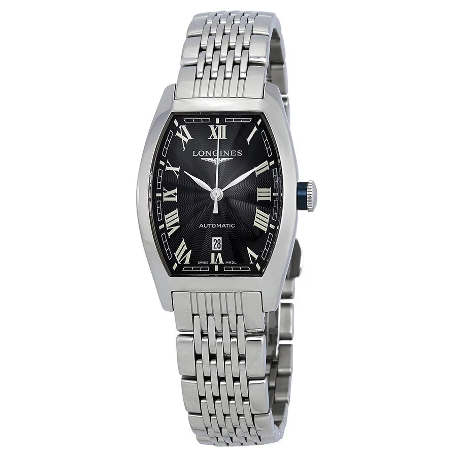 Longines Evidenza Automatic Black Dial Ladies Watch L21424516 - 1