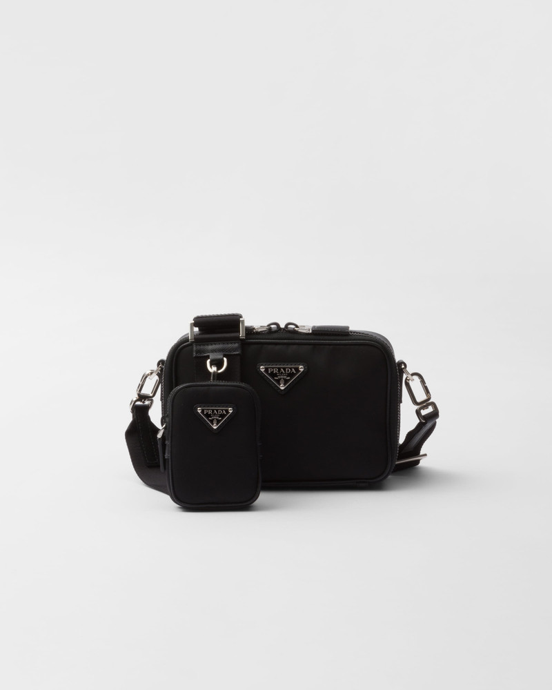 Prada Brique Re-Nylon and Saffiano leather bag 1