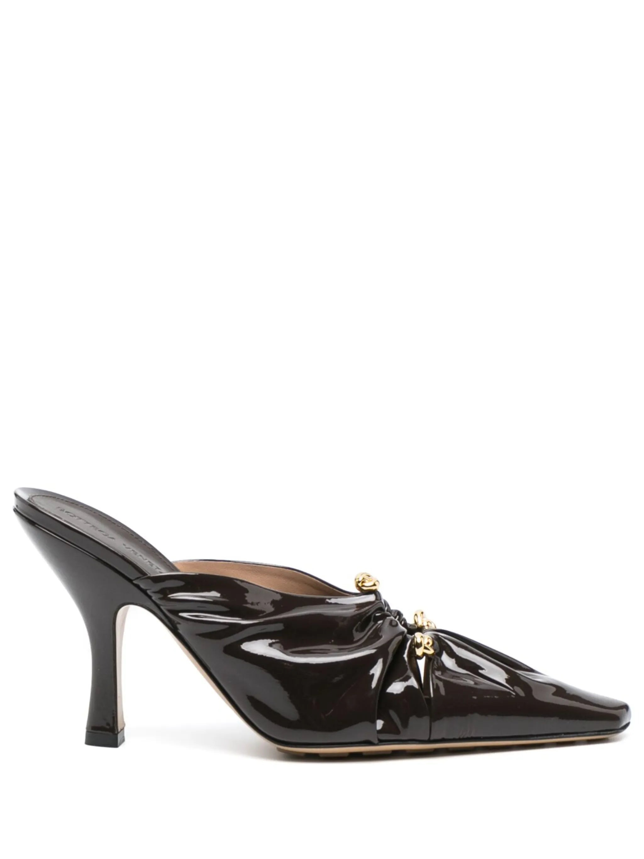 Bunnie leather mules - 1