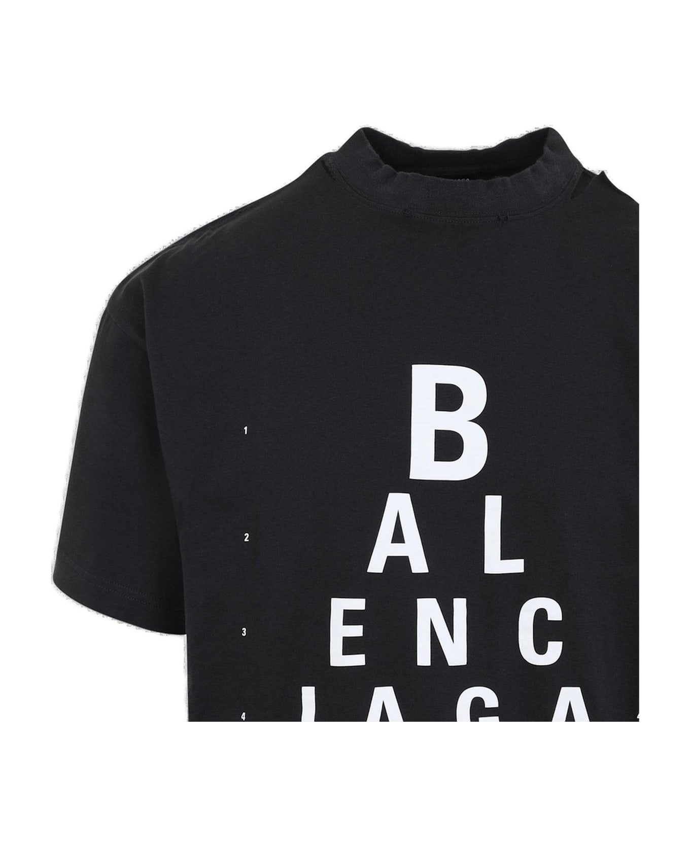 Optical Oversized T-shirt - 3