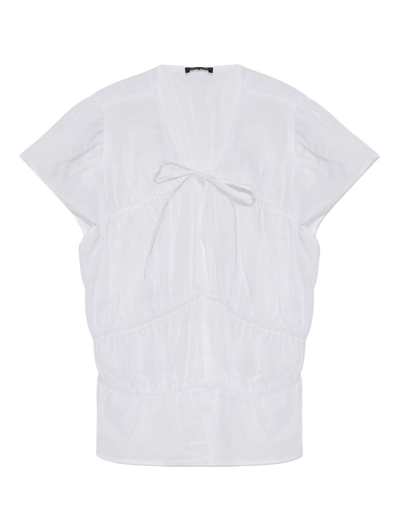 ruffled peplum blouse 1