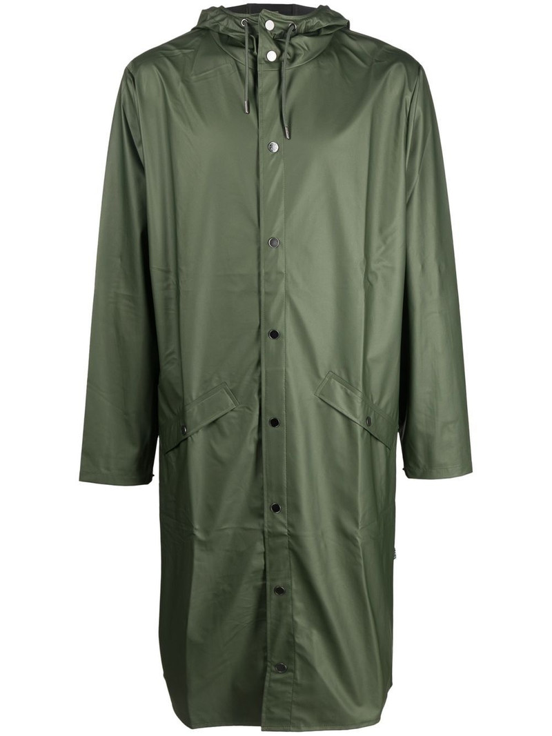 drawstring 후드 비옷 1