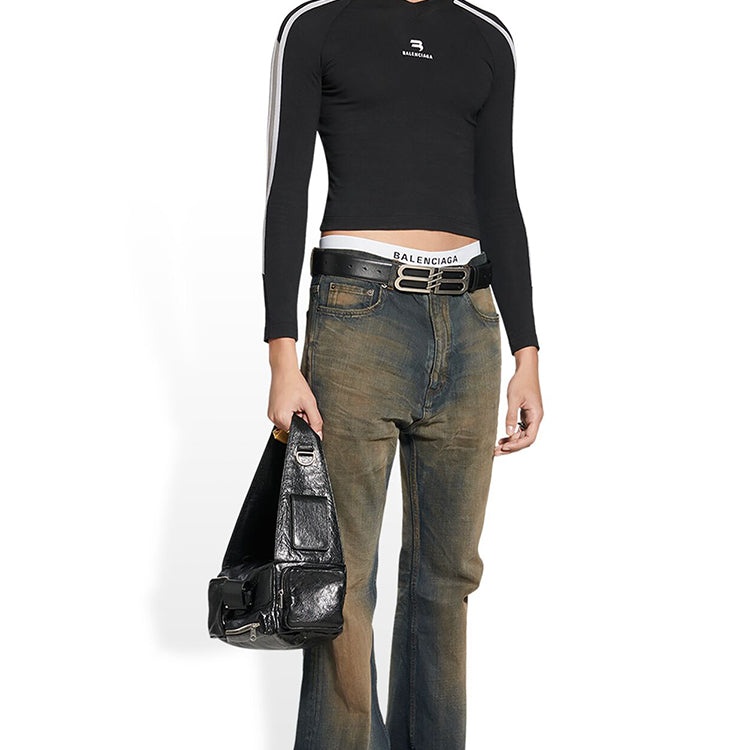 Balenciaga Superbusy Small Sling Bag 'Black' 702167210C81000 - 6