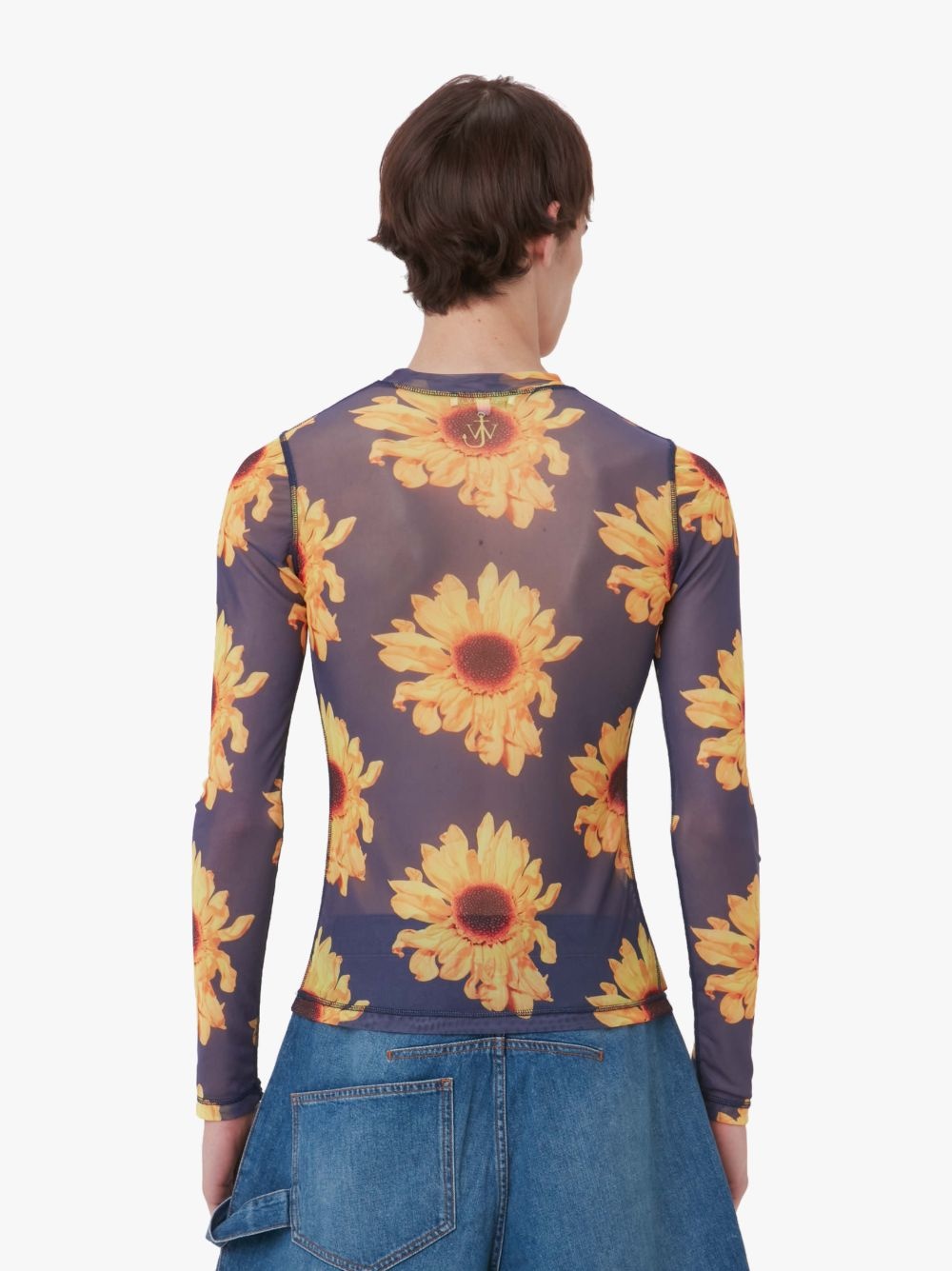 SHEER LONG SLEEVE TOP - 3