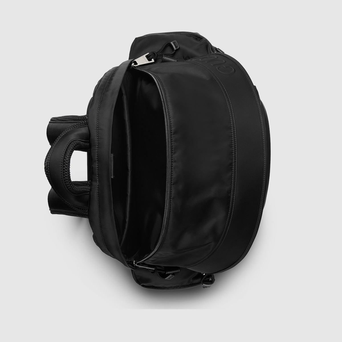 Large backpack with Gucci logo - 7