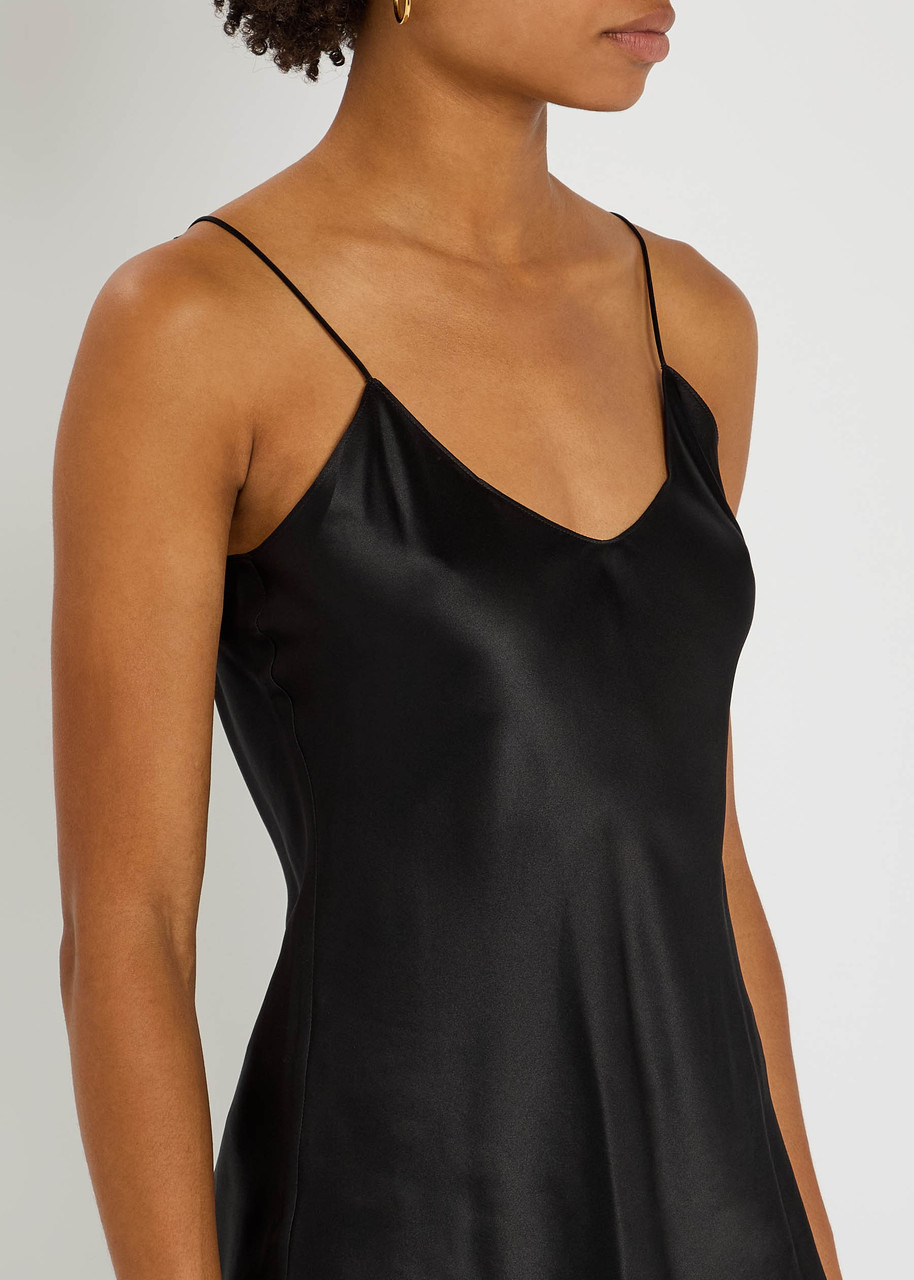 Nili Lotan Isabella Silk-satin top - 5