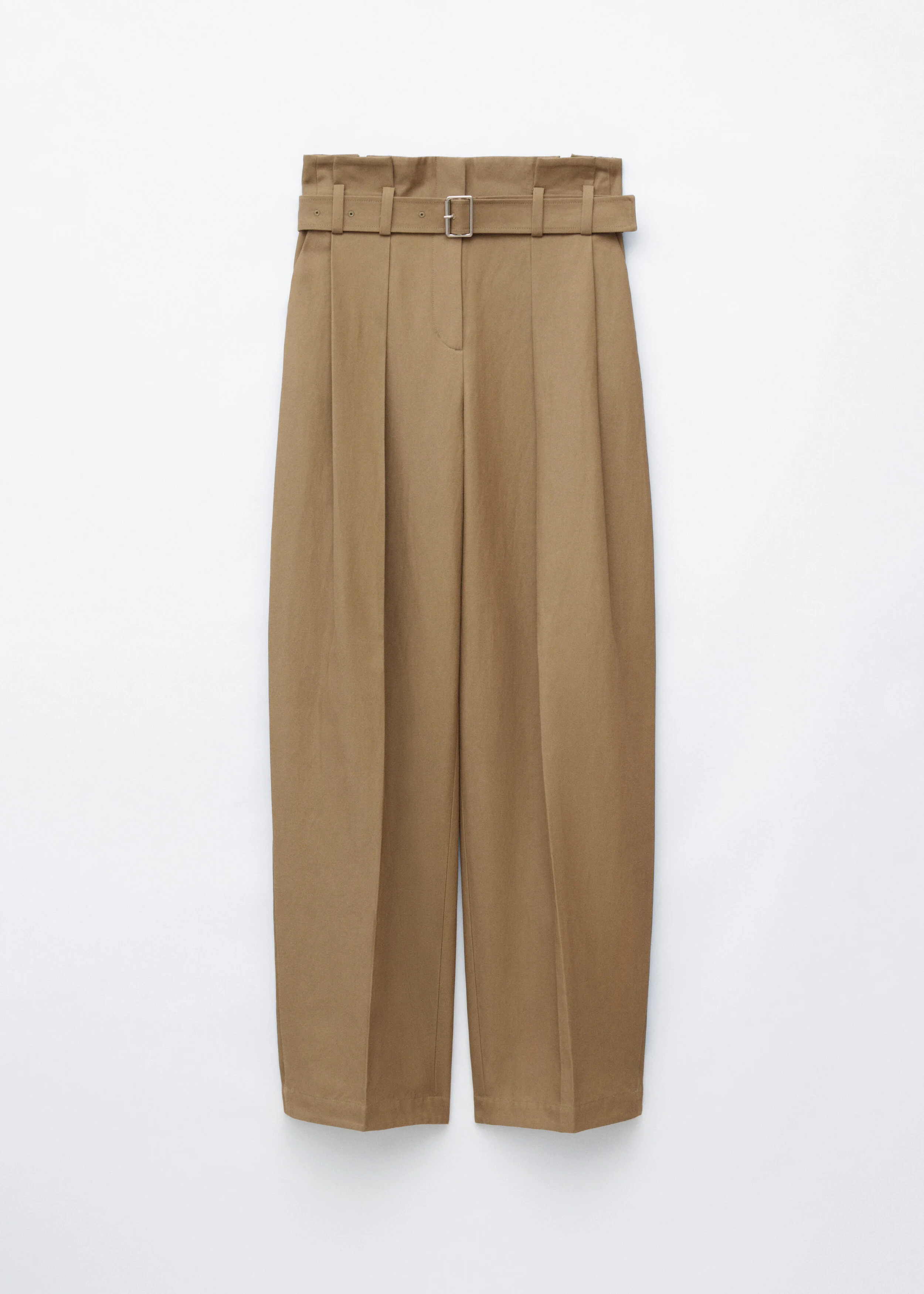 Paperbag Pleat Trousers - 1