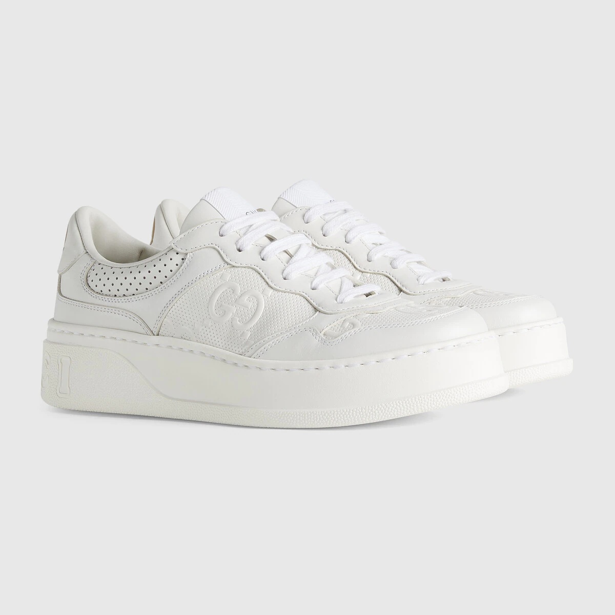 Women's GG embossed sneaker - 2