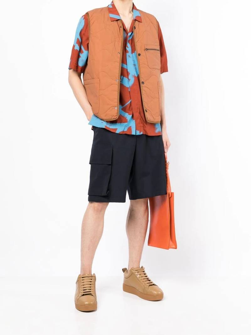 Paul Smith quilted V-neck gilet outlook