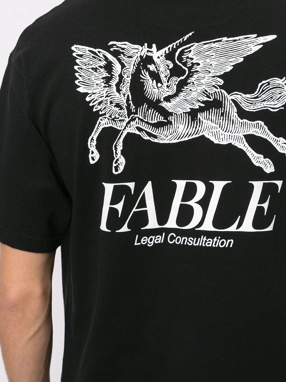 Fable print T-shirt - 5