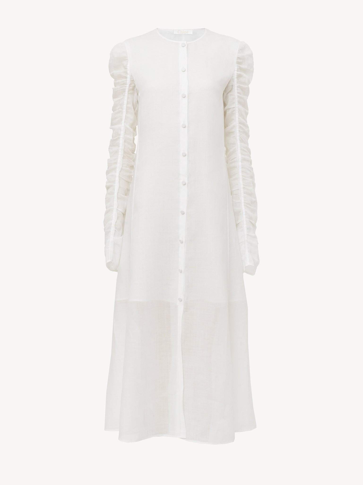 LONG SHIRT DRESS - 3
