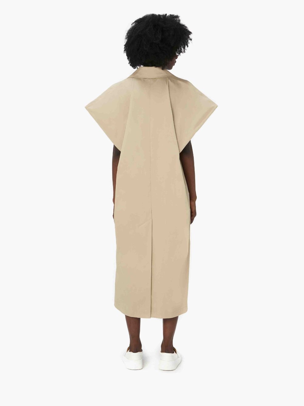 SLEEVELESS KITE TRENCH COAT - 3