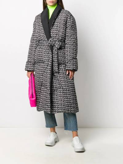 Khrisjoy quilted robe coat outlook