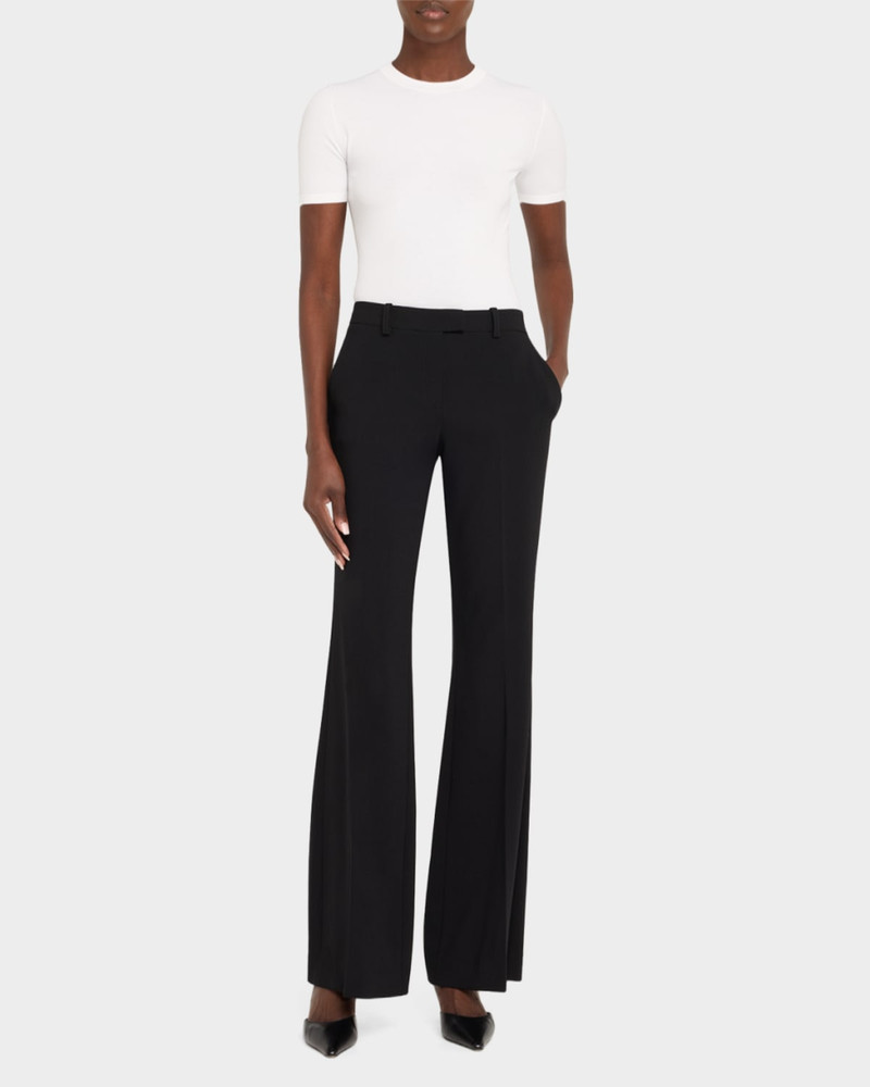 MICHAEL KORS COLLECTION Stretch Viscose Short-Sleeve Sweater outlook
