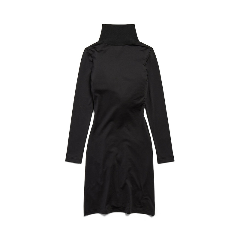 Women's Bra Cut Mini Dress in Black 6