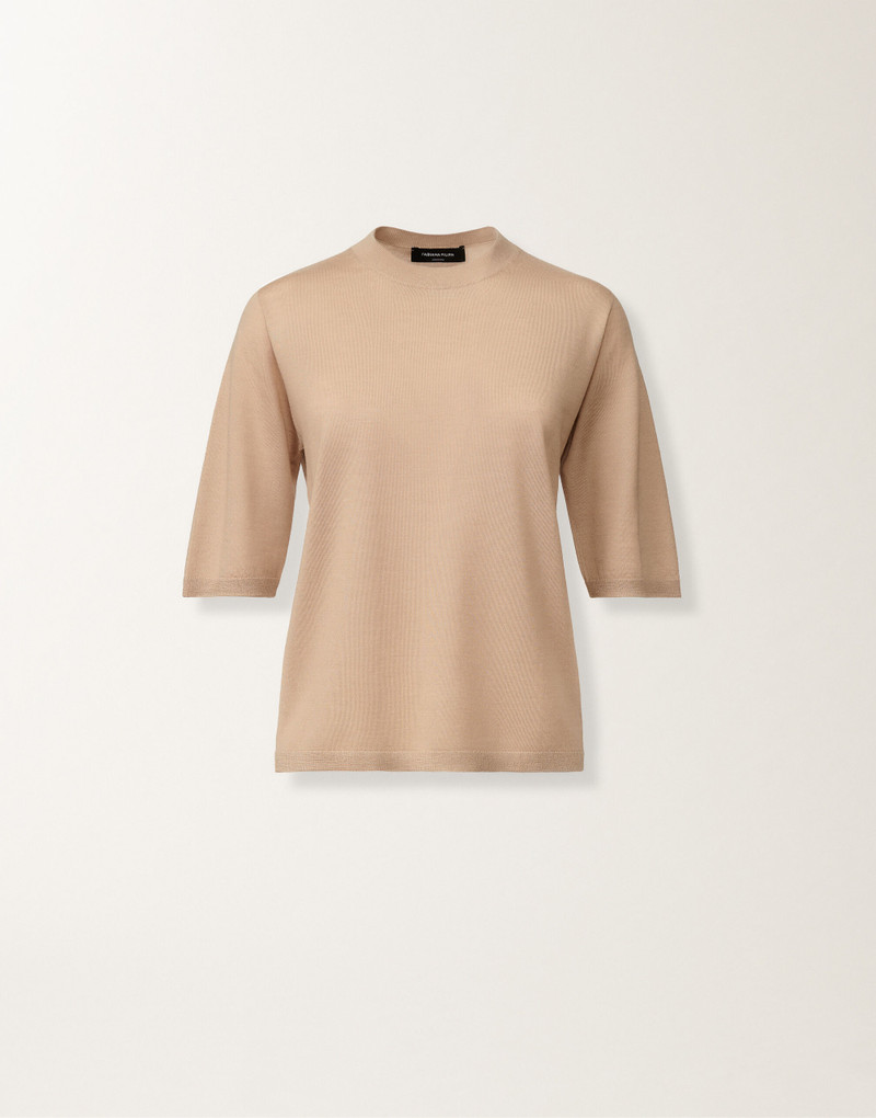 Cashmere and silk sweater 1