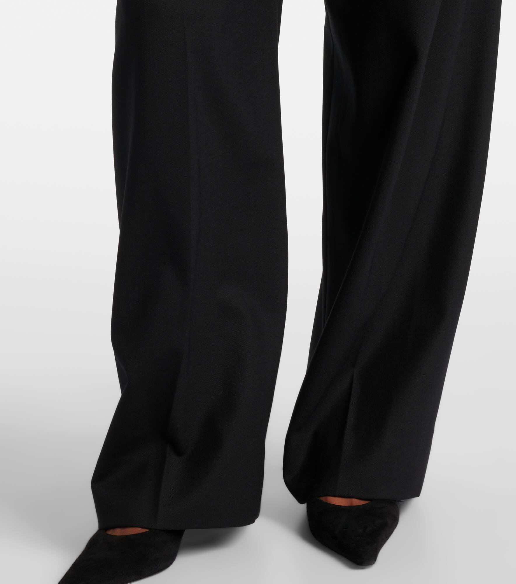 High-rise wide-leg pants - 5