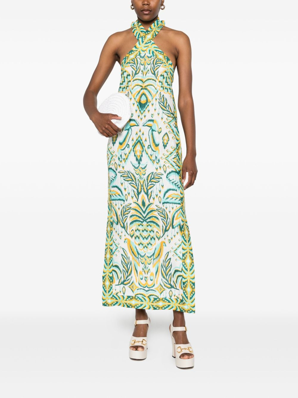 Tropical Tapestry maxi dress - 2