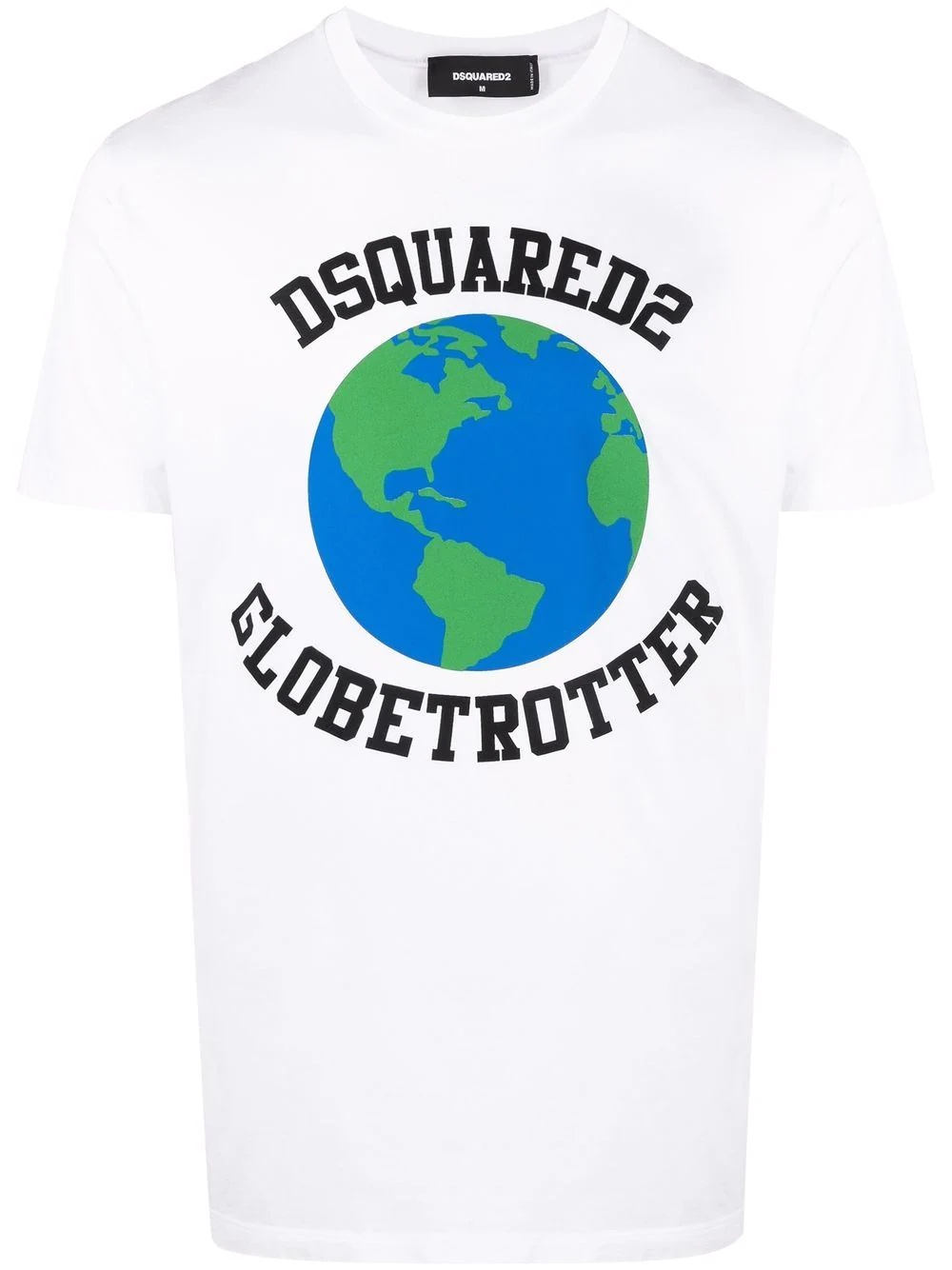 Globetrotter logo-print T-shirt - 1