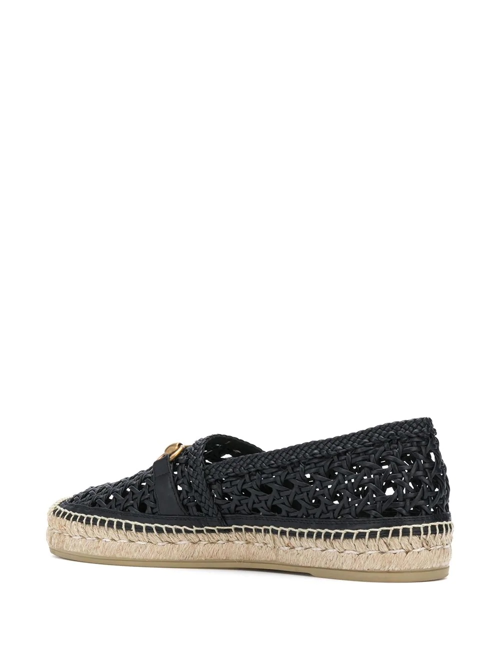 Horsebit woven espadrilles - 3