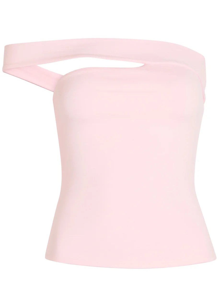 Skims Asymmetric Stretch-cotton top - 1