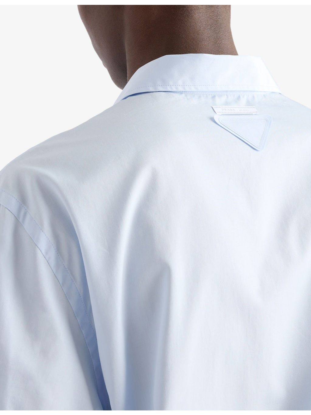 Short-Sleeve Logo-Embroidered Cotton Shirt - 5