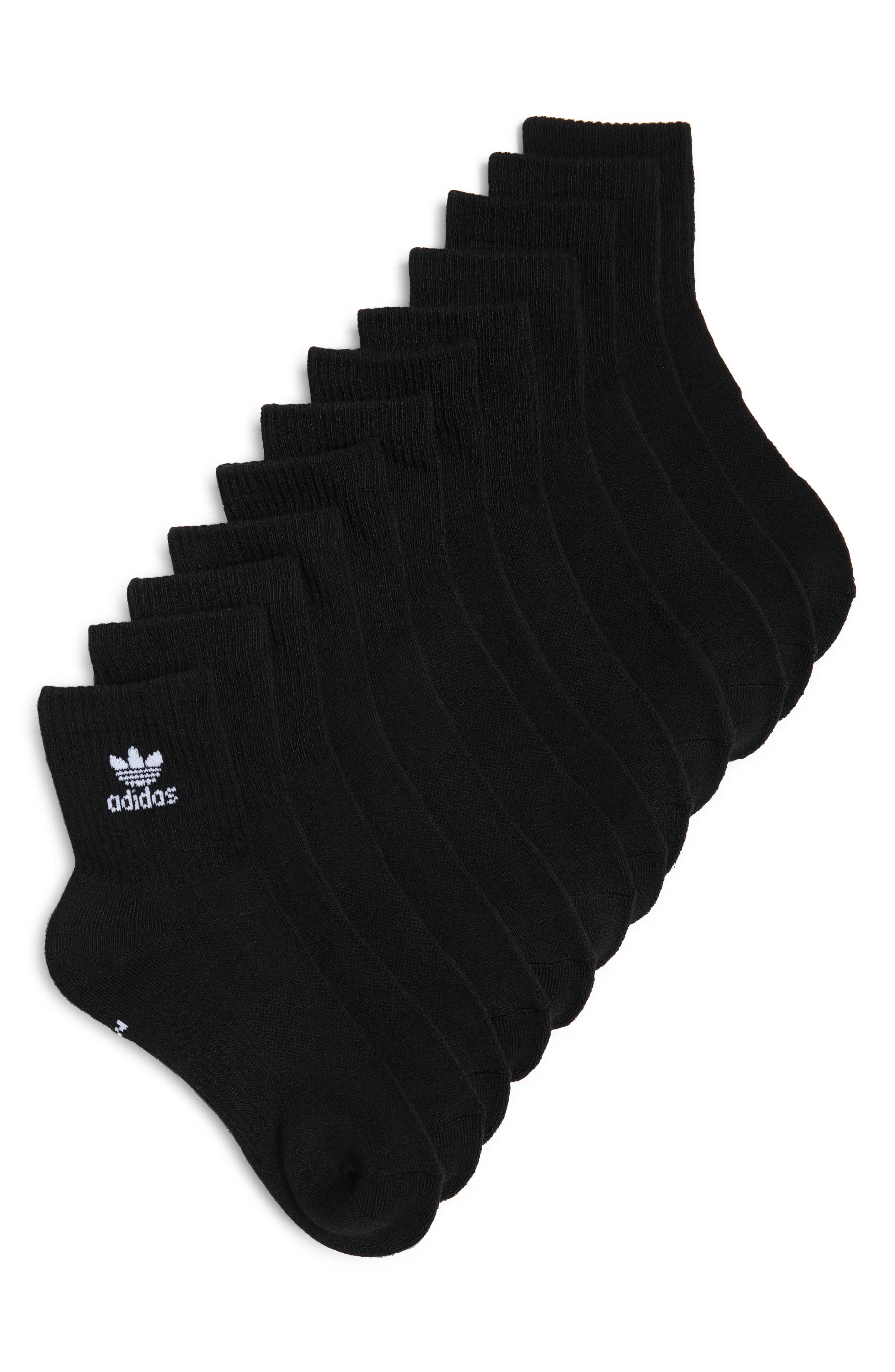 Originals Trefoil 6-Pack Ankle Socks - 1