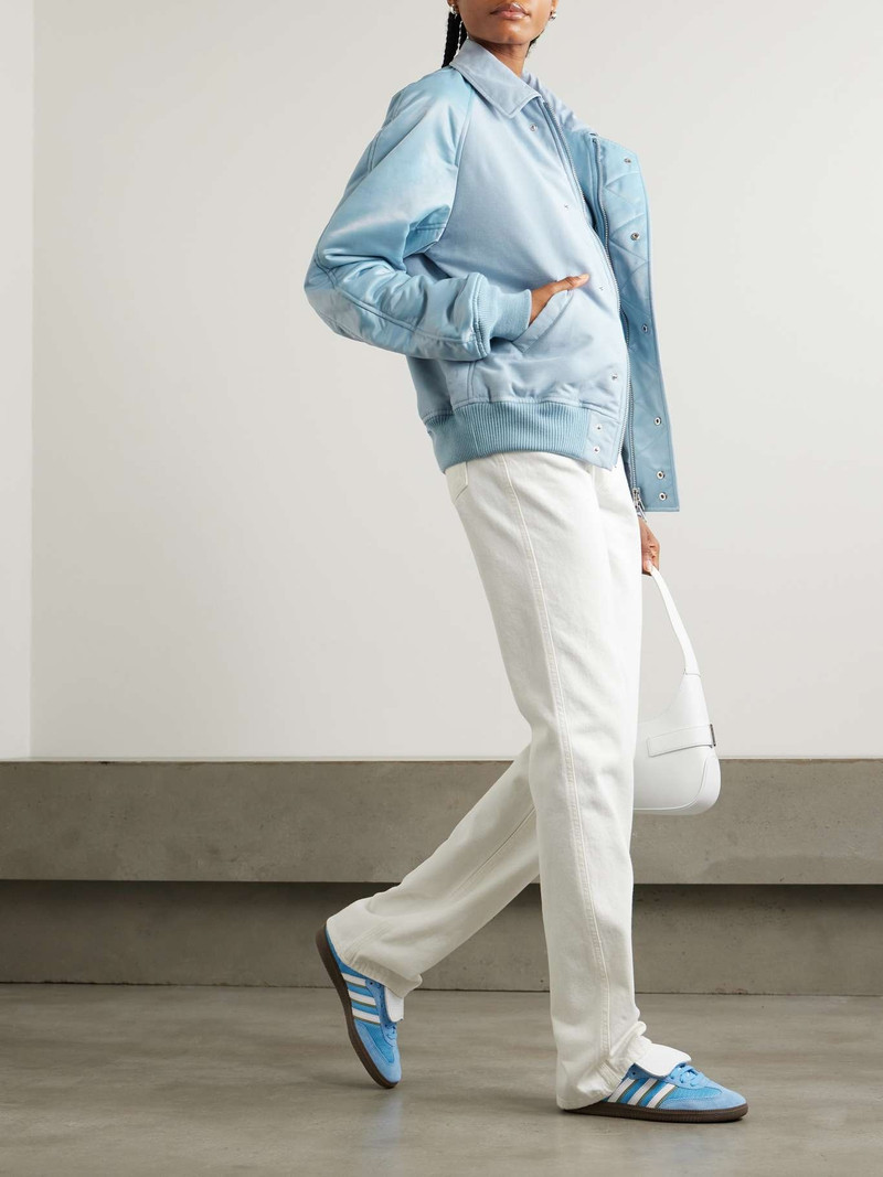 Y-3 + Y-3 sateen and flannel bomber jacket outlook