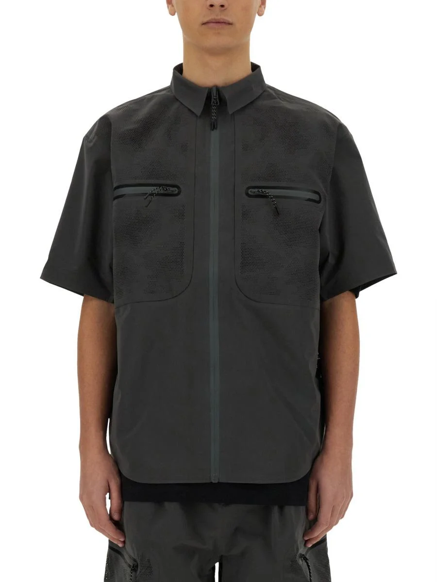 Alpha Industries Laser Cut Short Sleeve Shirt - 1