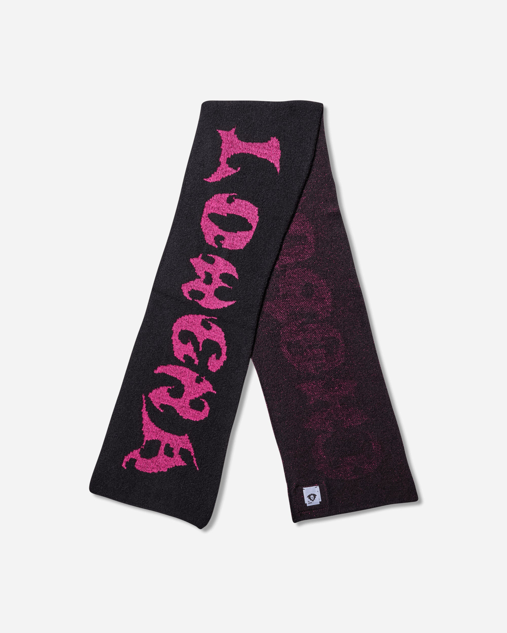 Cyber Chopova Lowena Scarf Black / Pink - 2