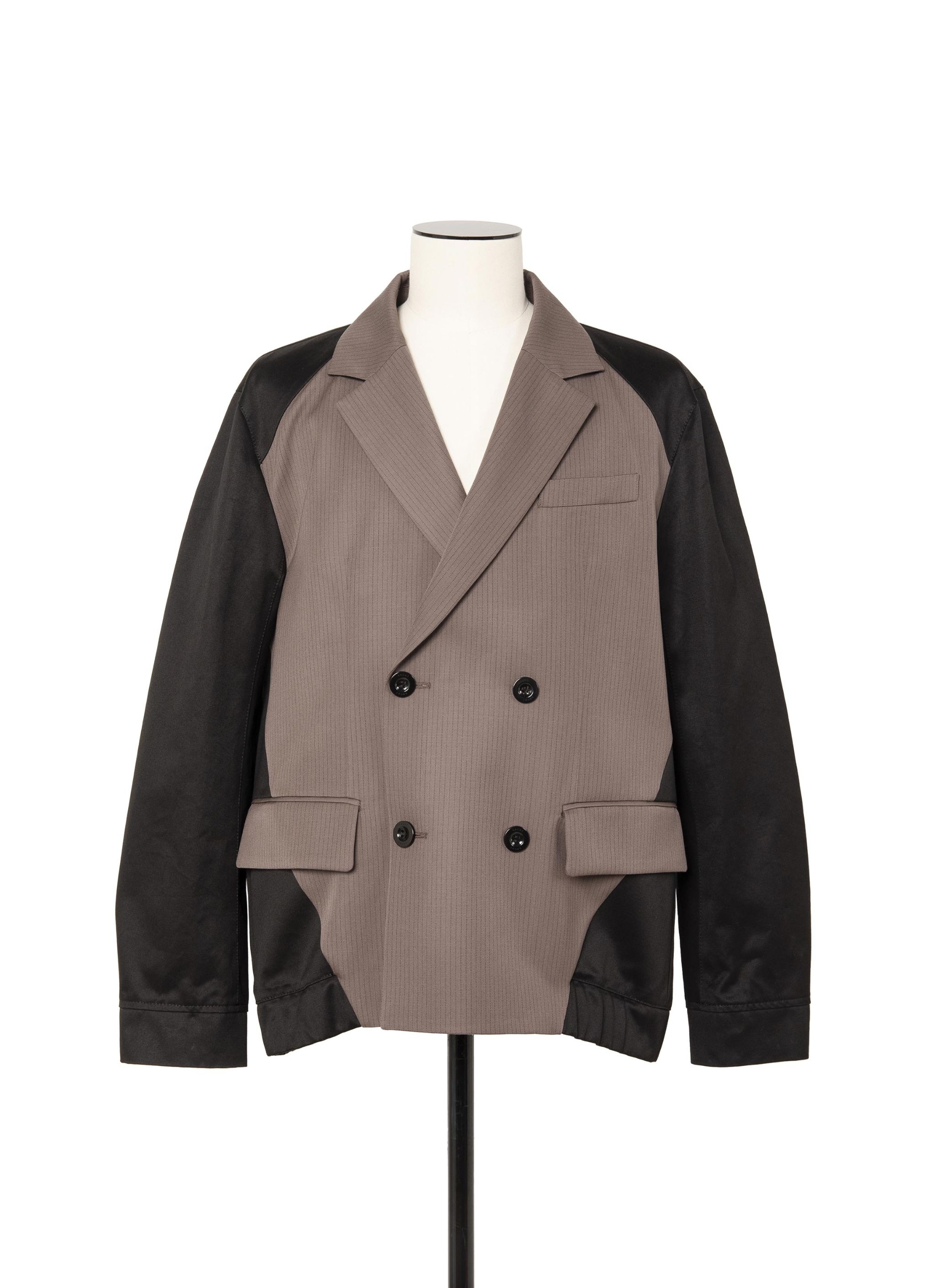 sacai 国内買付 Doeskin Mix Jacket sacai Doeskin Mix Jacket | sacai | REVERSIBLE