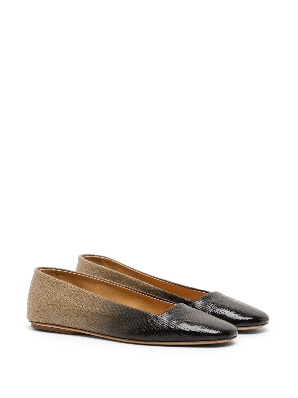 gradient ballerina shoes - 2