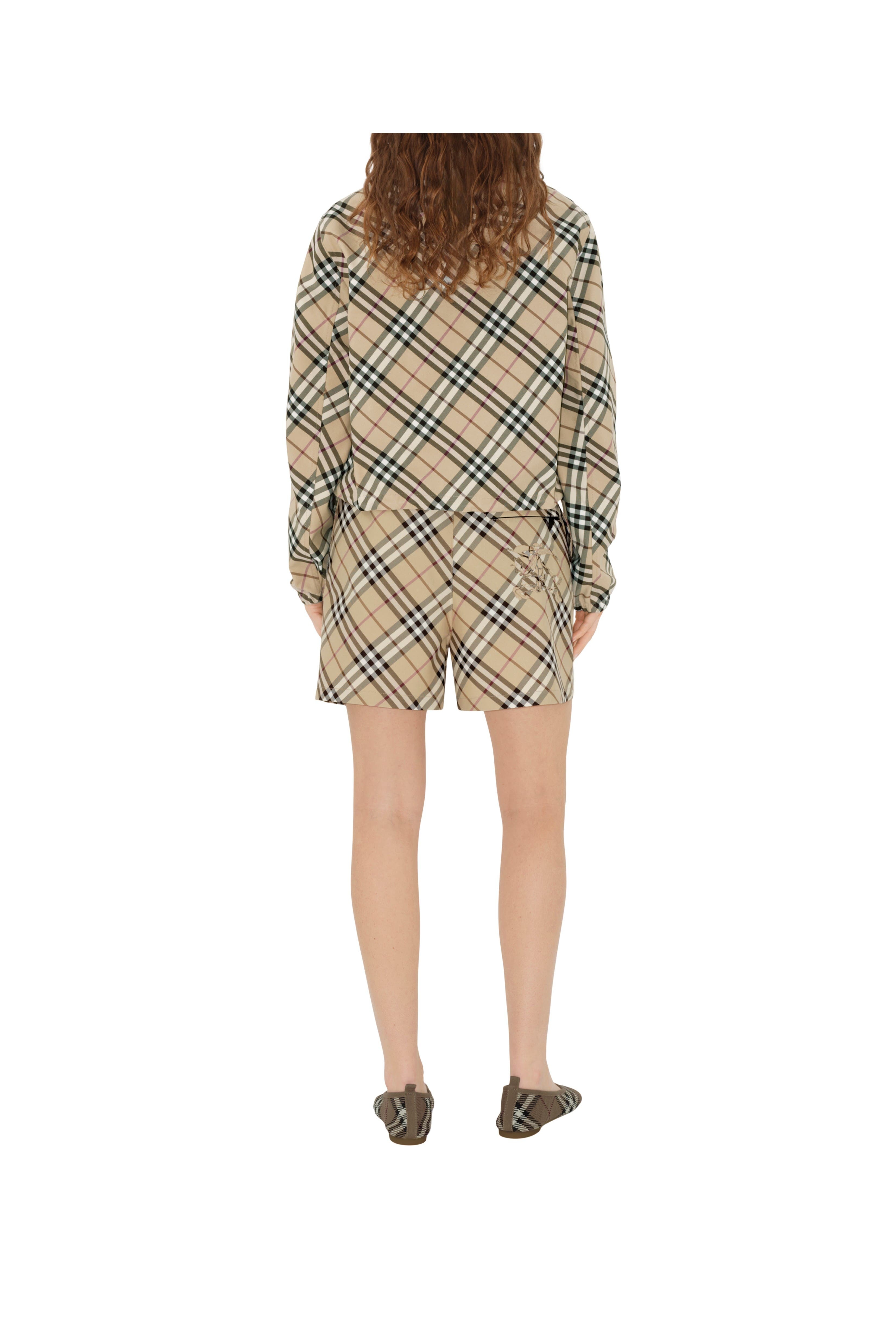 burberry Check Shorts in Alabaster at Nordstrom - 4