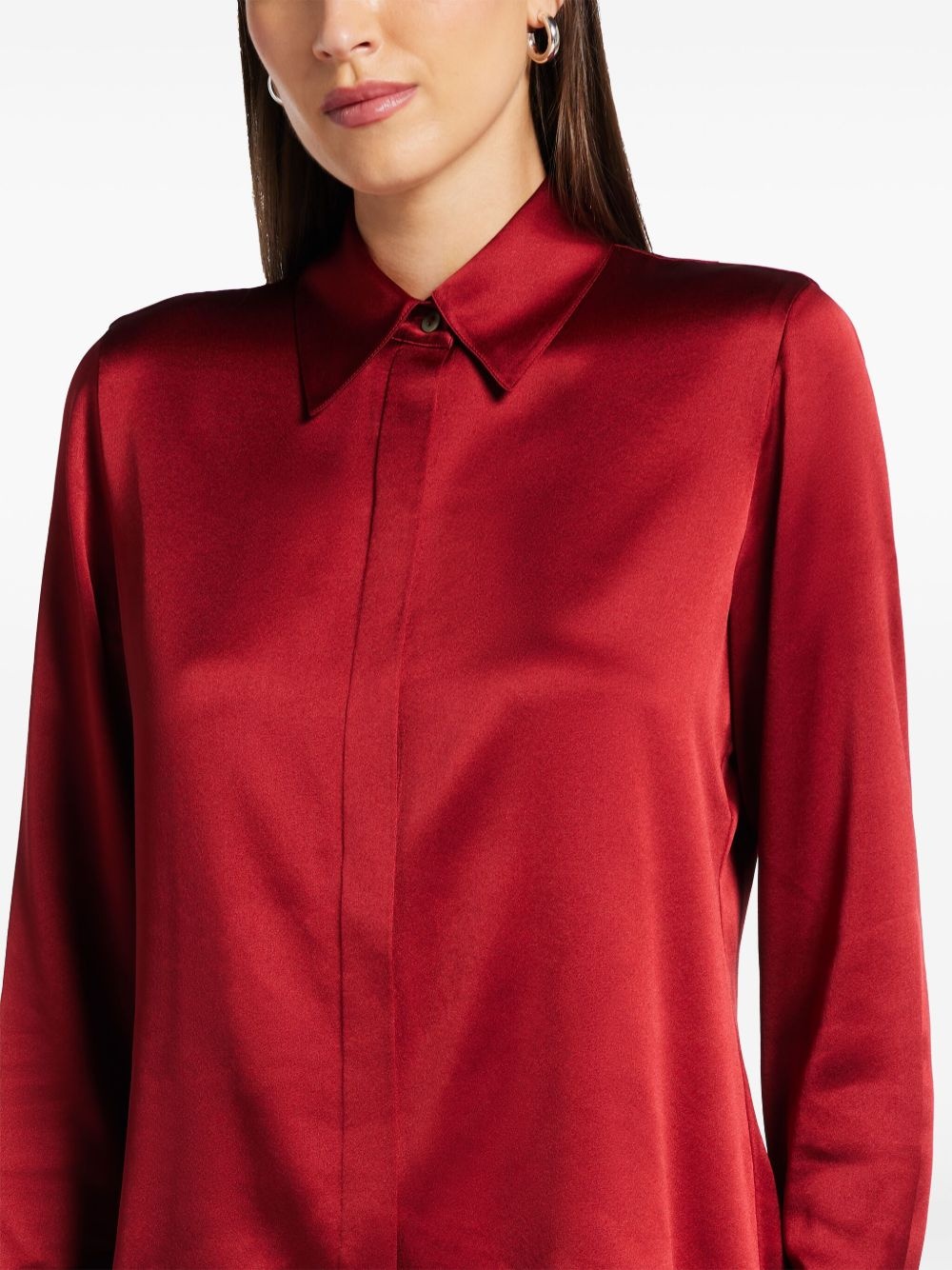 satin shirt - 5